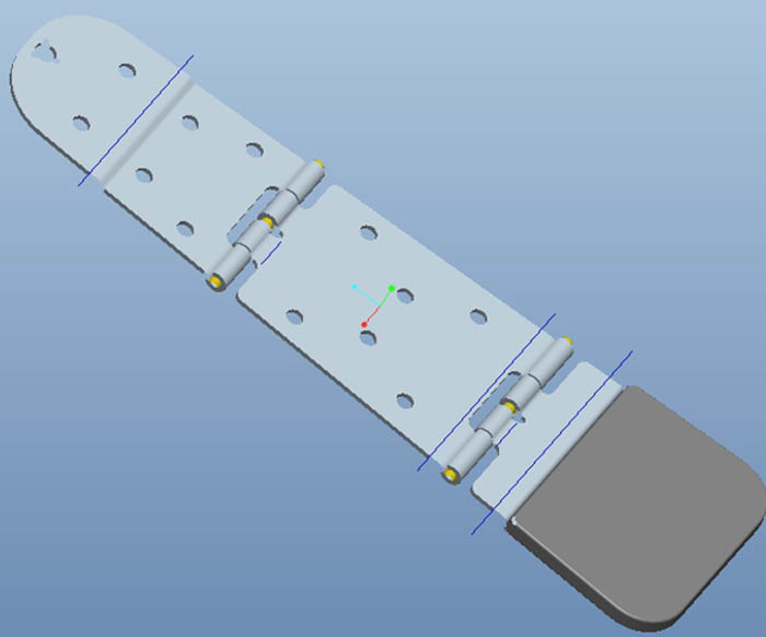 摄像头转轴包胶底座